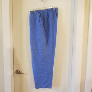 Parisian Works Women 100% Linen Pants